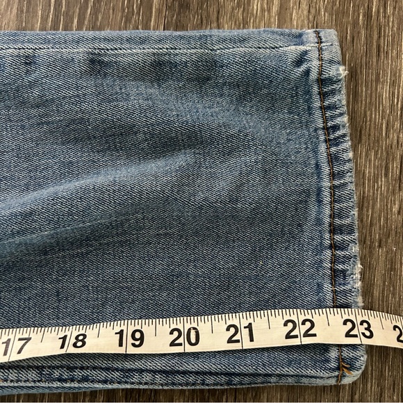 Abercrombie & Fitch Ankle Straight Ultra High Rise Blue Jeans Size 26 2 Short - Picture 11 of 11